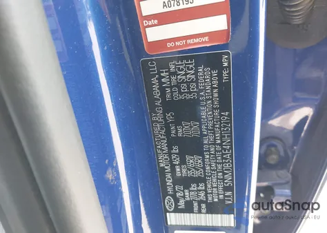 2022 Hyundai Tucson Sel from USA, damaged, VIN 5NMJB3AE4NH132194